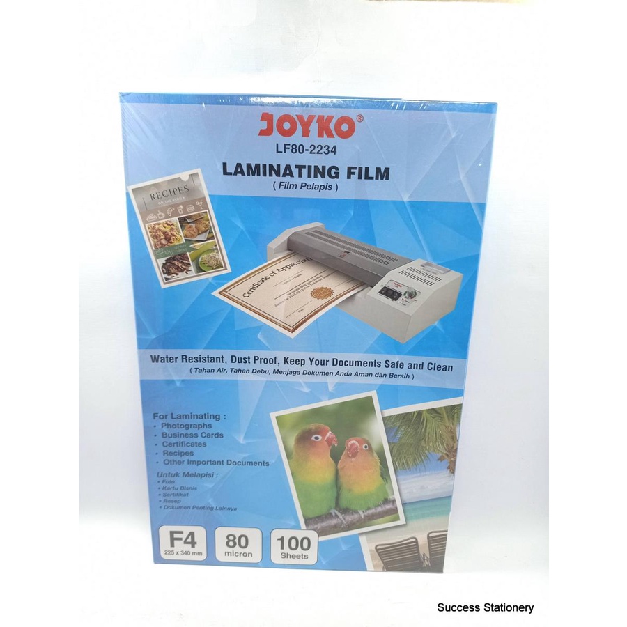 

JOYKO LAMINATING FILM FOLIO LF80-2234