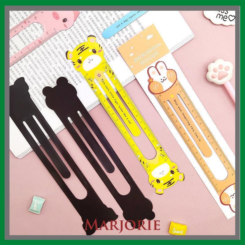 Penguasa Kreatif Skala 15 Cm Lucu Kartun Magnetik Lembut Penggaris Zodiak Bookmark Alat Tulis Siswa-MJD