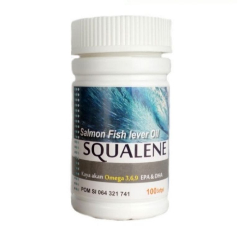Minyak ikan salmon omega 3 squalene 100