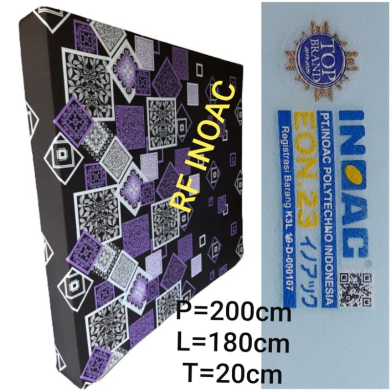 kasur  busa inoac 200x180x20