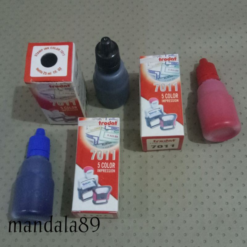 

Tinta Stempel merk Trodat 7011 @25 ml