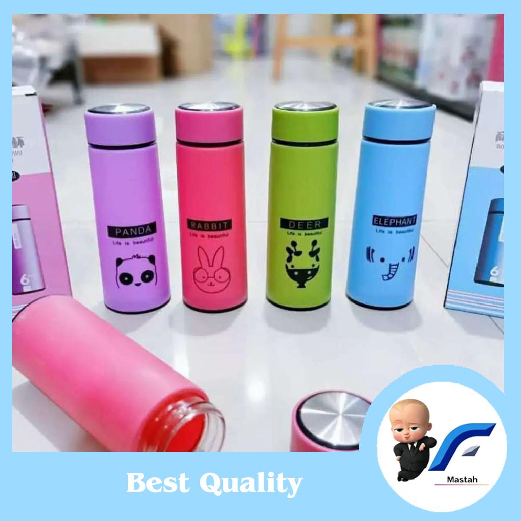 FZR_ BOTOL KACA ANIMAL / MYBOTOL KACA KARAKTER ANIMAL BOTOL MINUM / TEMPAT MINUM