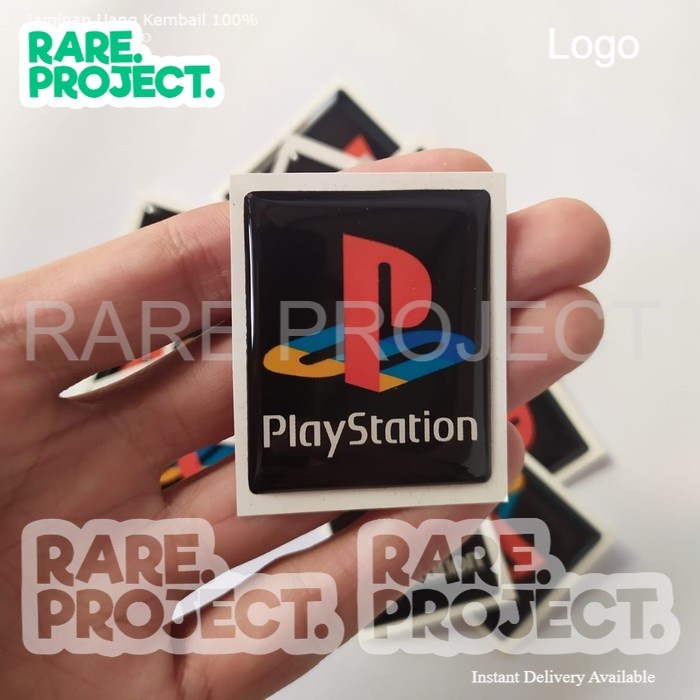 EMBLEM DASI VESPA PIAGGIO PLAY STATION PS STIKER RESIN LENTUR STIKER MURAH