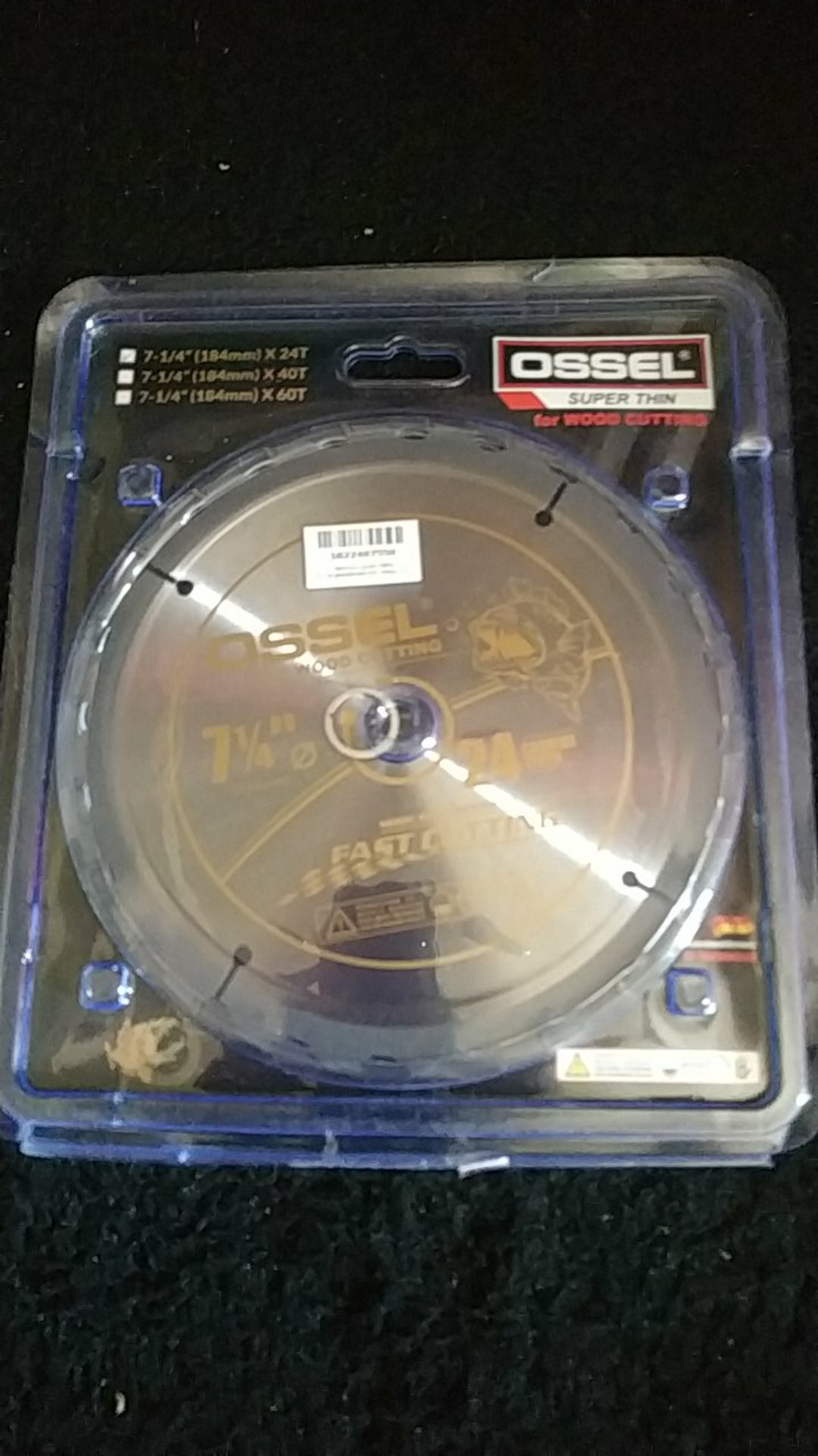 Mata Circular Saw Thin 7 Mata Gergaji Kayu Tipis 7 Ossel