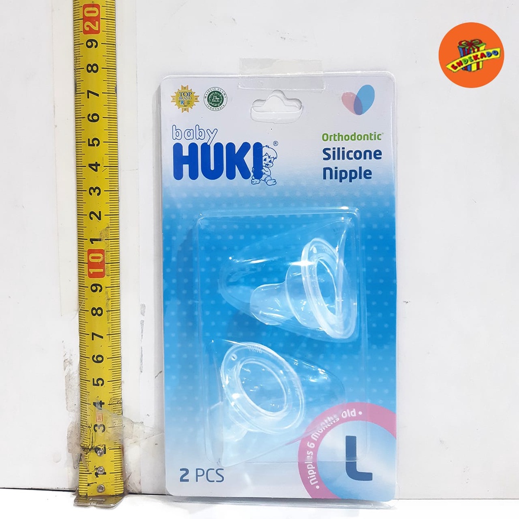 Huki Orthodontic Silicone Nipples 2pc