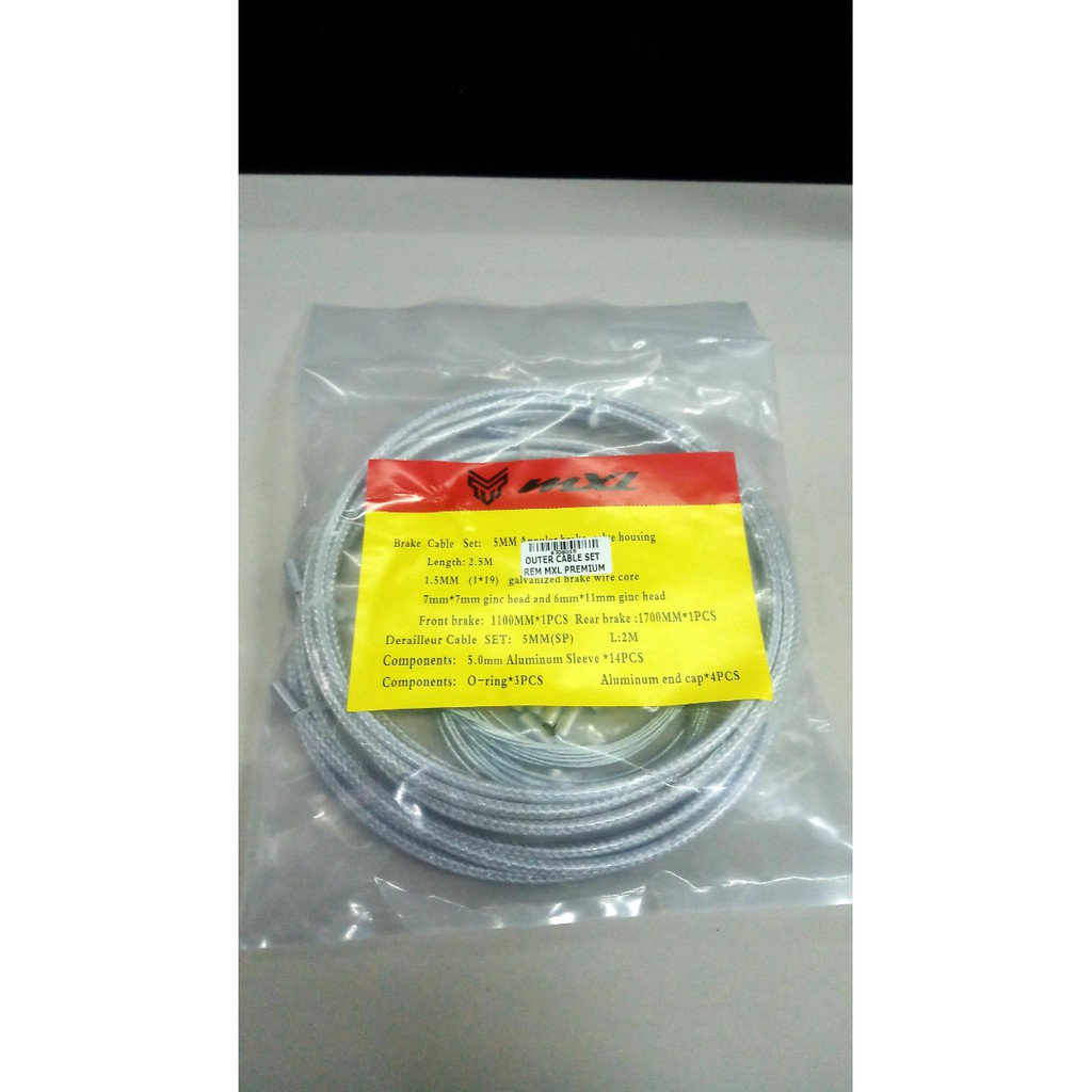 Outer Cable Set Rem Kabel Rem set MXL Premium