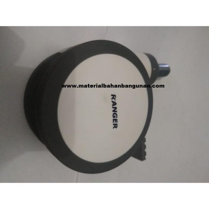 roda ranger trolly 4 inch hidup plus rem PVC troli gerobak dorongan