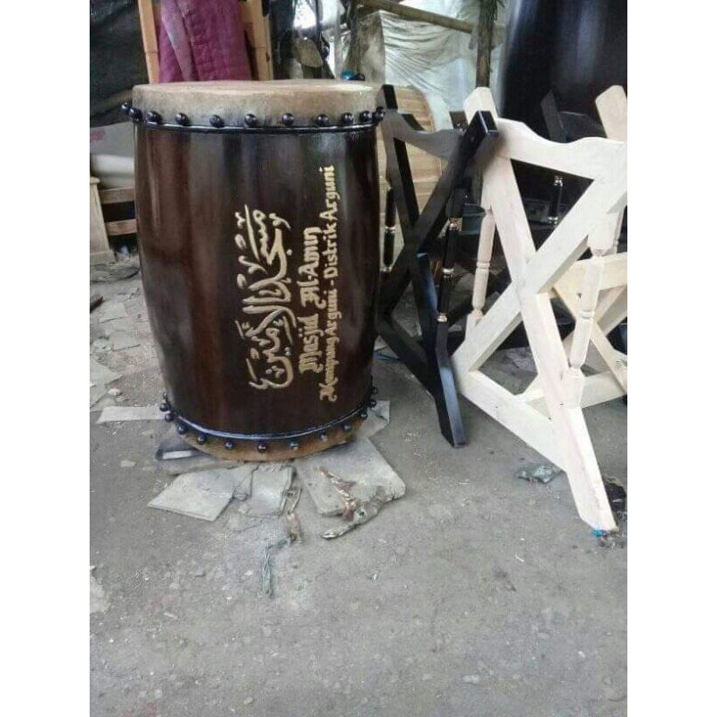 bedug mini (bedug kayu , bedug musholla, bedug masjid , bedug takbir , bedug murah )