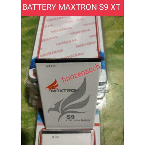 Baterai Maxtron S9 Xt / Maxtron Pluto / A9 Batre Maxtron S9 XT