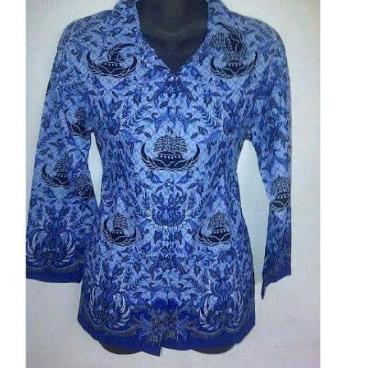 Koleksi Terbaru.. COD Baju Kemeja Seragam Batik PGRI KORPRI Wanita Cewek ASN PNS DINAS GURU