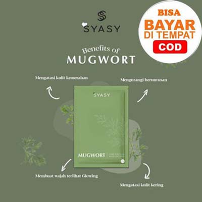 [BUY 5 GET GIFT] MASKER MUGWORT FACE MASK 15gr BY SYASY