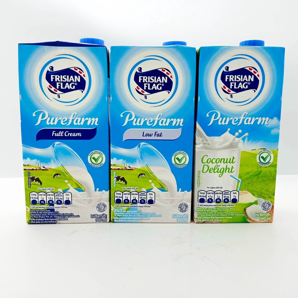 

SUSU UHT FRISIAN FLAG PUREFARM 900ML