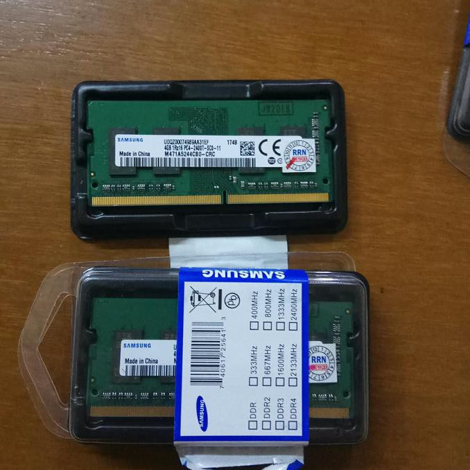 [[BISA COD]] Sodim RAM DDR4 4GB PC4-2400T Ram laptop sodimm 4GB DDR4-2400 PC4-2400 TERLENGKAP Kode