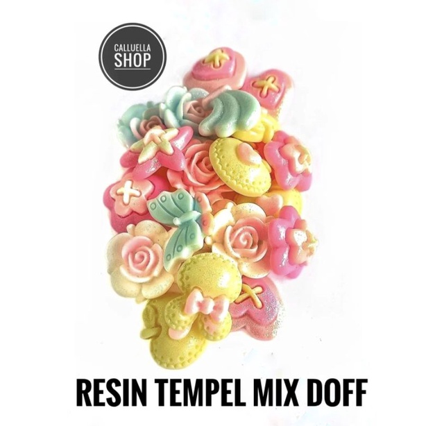 RESIN CLAY TEMPEL MIX MOTIF DAN WARNA MANIK PAREL CINCIN | BAHAN CRAFT CLAY GELANG BROS KALUNG STRAP MASK MASKER PAREL MANIK CRAFT KERAJINAN LUMAJANG FASHION-4