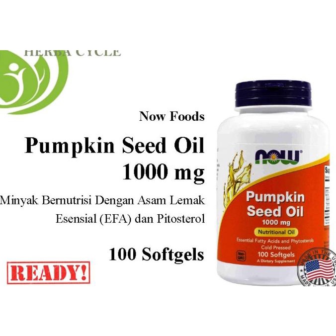 

BISA COD Now Foods Pumpkin Seed Oil 1000 mg 100 softgels Minyak Bernutrisi/MINUMAN COLLAGEN/MINUMAN YOYIC/MINUMAN DIET/MINUMAN PEMUTIH BADAN/MINUMAN KOREA/MINUMAN KEMASAN/MINUMAN KALENG/MINUMAN KOTAK/MINUMAN SEHAT HERBAL/MINUMAN SEHAT UNTUK TUBUH/MINUMAN