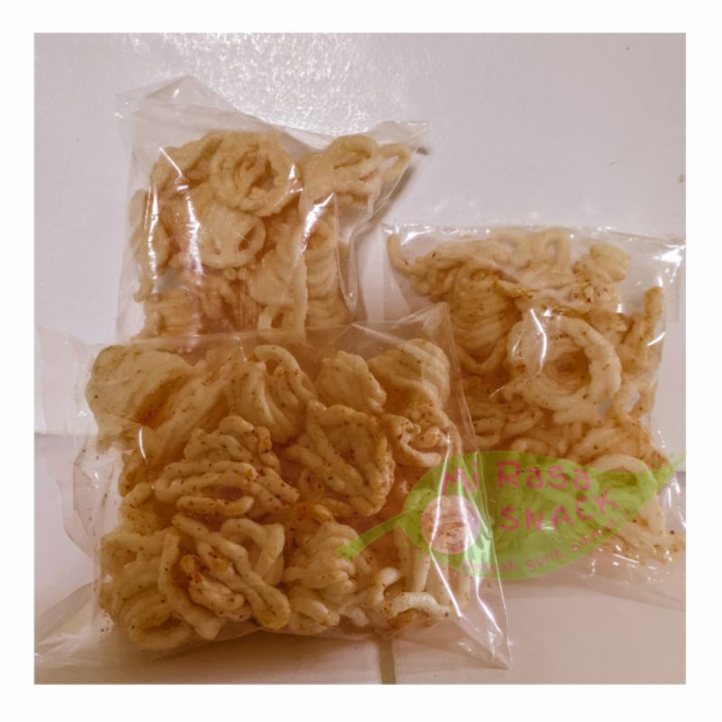 

camilan makanan ringan kerupuk keong