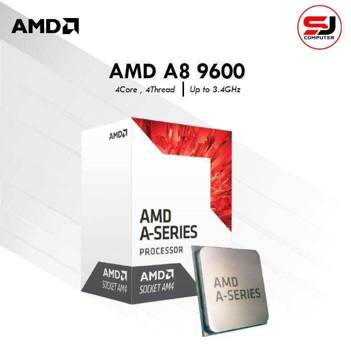 Processor AMD A8-9600 3.1Ghz Up To 3.4Ghz Bristol Ridge APU Socket AM4