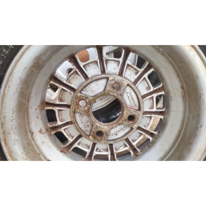 Velg enmaru baja retro rally R13 lebar 5.5 ori japan