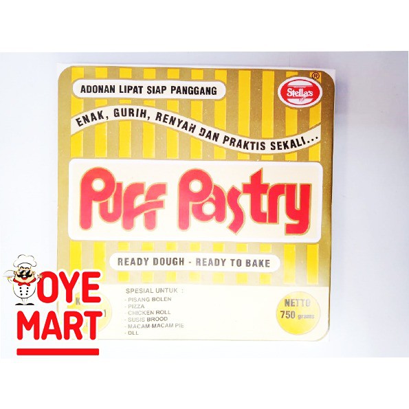 STELLA PUFF PASTRY 750GR / FROZEN FOOD