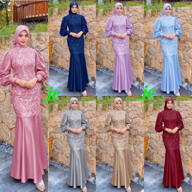 JCZR - Maxi Desya Duyung / Maxi Wanita Muslimah Terbaru / Maxi Duyung Wanita Kekinian