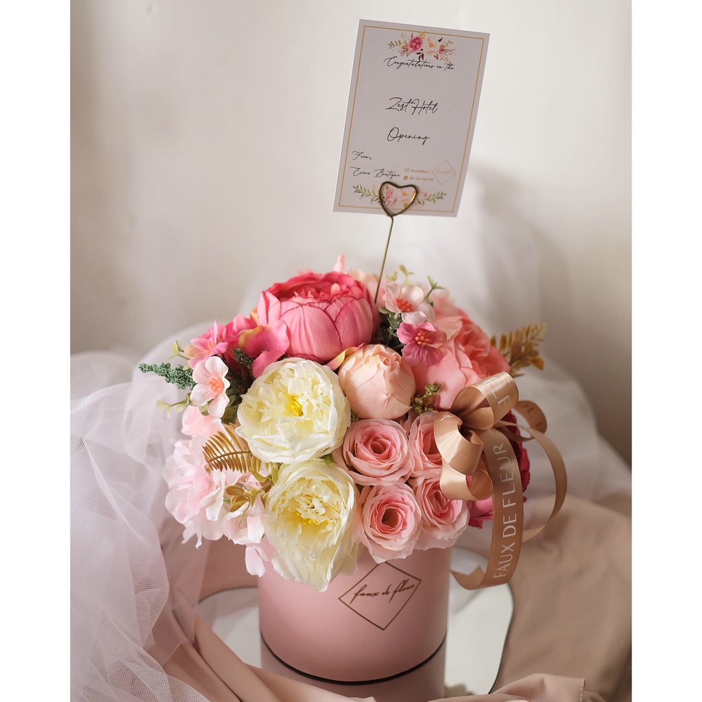 flower box bloom box bunga kado bunga wisuda