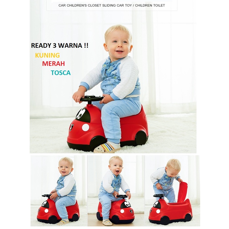 PISPOT ANAK CAR MOBIL KEKINIAN / PISPOT CHAIR ANAK MOBIL / TRAINING POTTY PISPOT