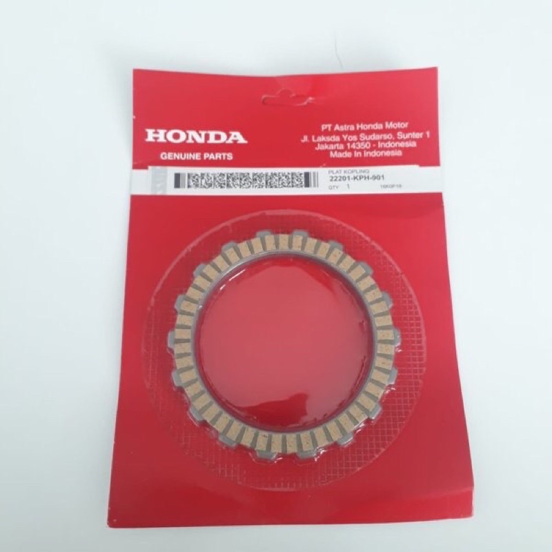 Plat Kampas Kopling Racing Kharisma Supra 125