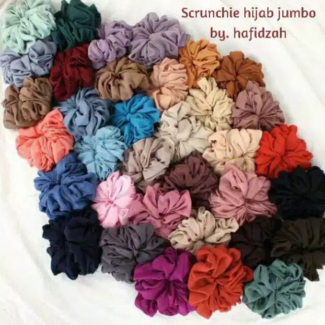 Scrunchie Hijab Ikat Rambut cemol