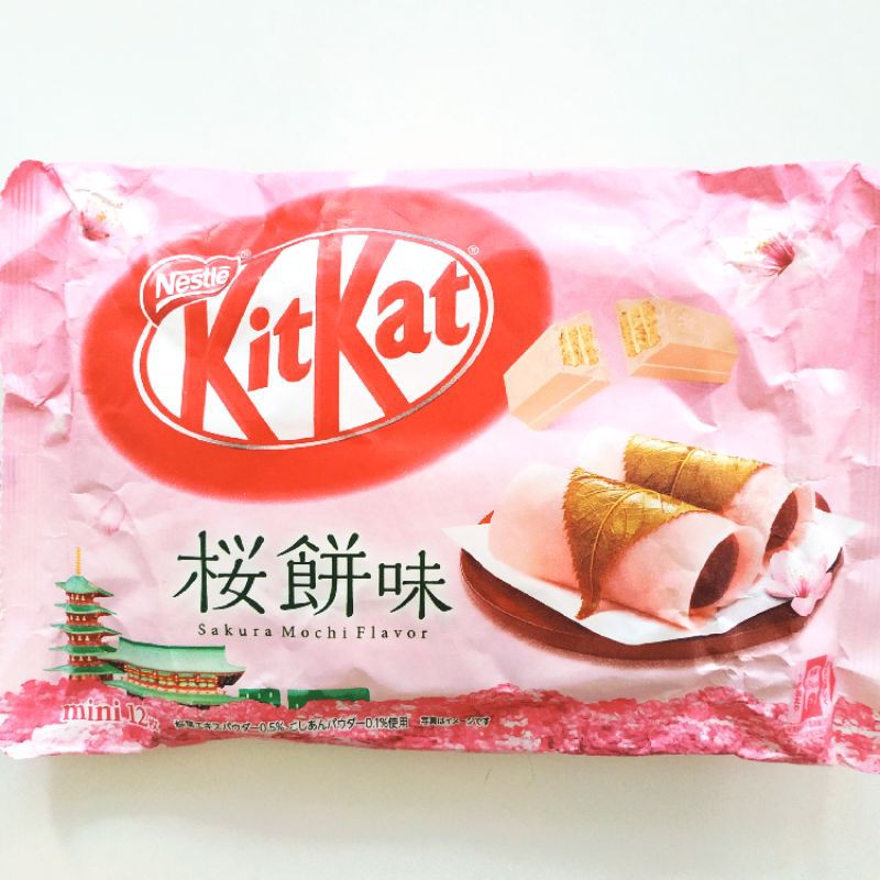 Kitkat Japan Sakura Mochi Asli Impor Jepang