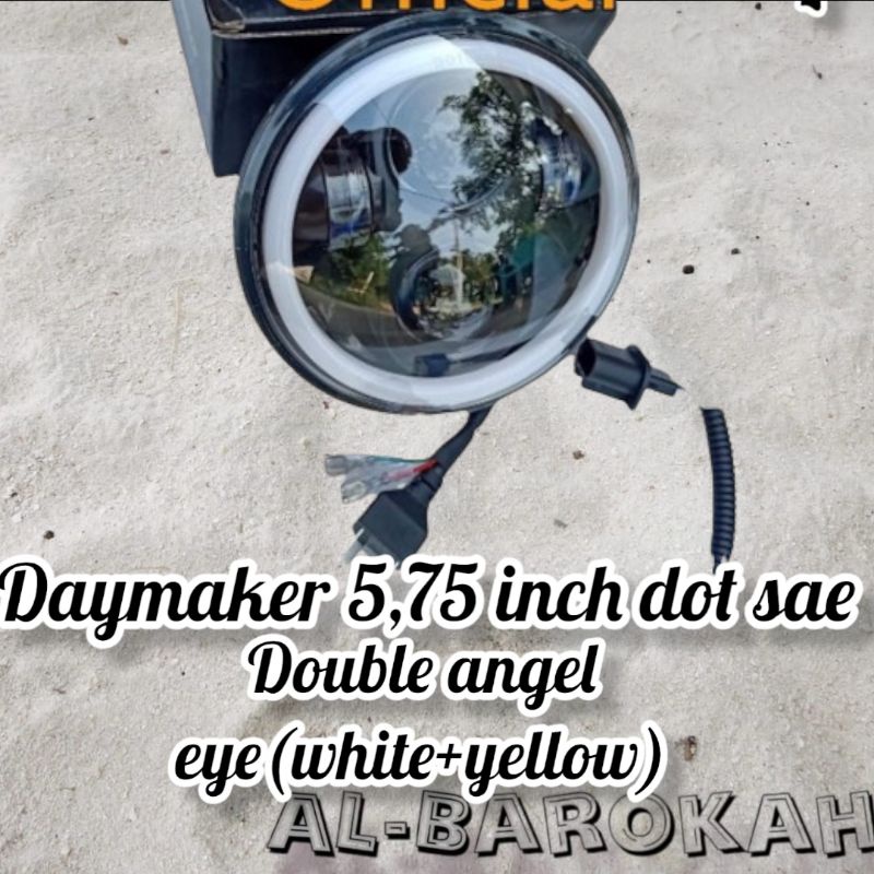 daymaker 5,75 inch double Angle eye custom Japstyle cafe racer bobber CB RX King dll