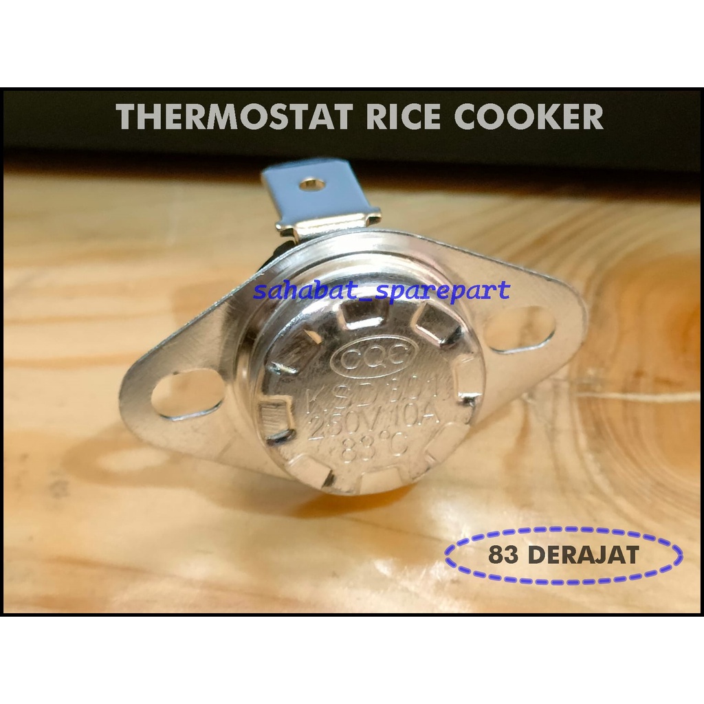 THERMOSTAT THERMOFUSE BIMETAL RICE COOKER DISPENSER 83 - 85  DERAJAT