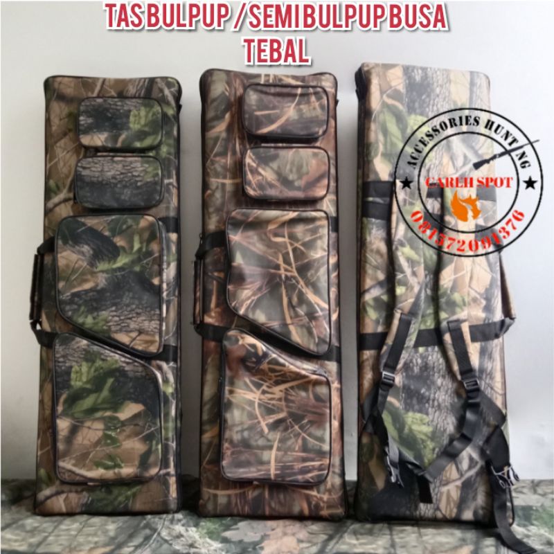 Tas senapan/tas bulpup/tas semi bulpup camo 100cm