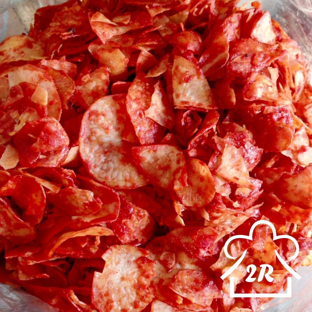 

KERIPIK SINGKONG LENGKET PEDAS MANIS / SINGKONG BALADO PEDAS