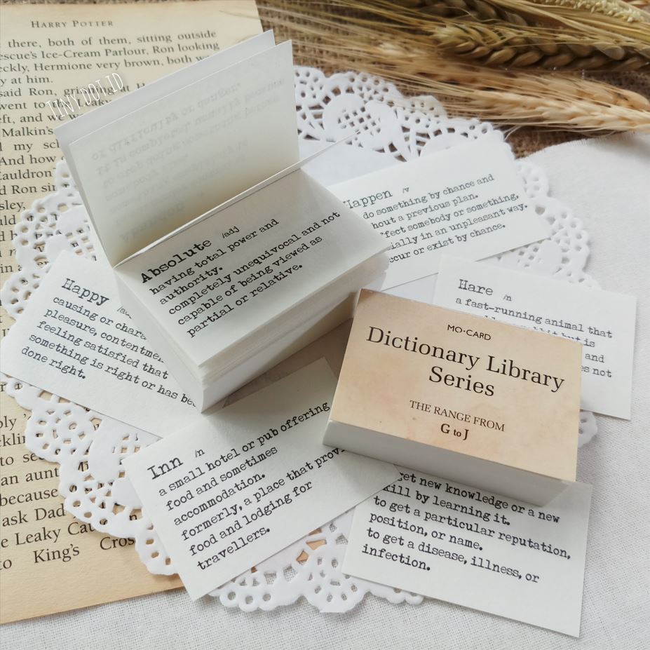 

Deco Paper - Dictionary Words (20 pcs)