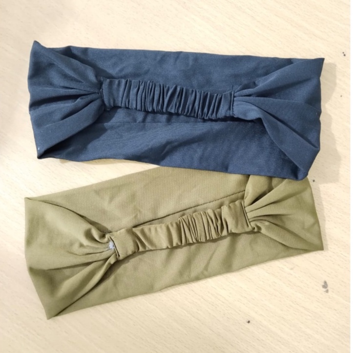 •BV.ID•BD682 Bandana Korea Style Bando Bendo Rambut Fashion Wanita HairBand Karet Elastis