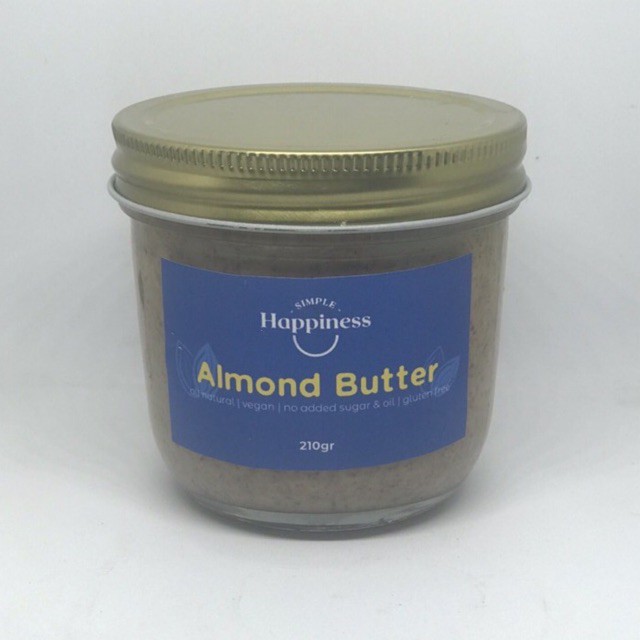 

Natural Almond Butter [gluten free, vegan]