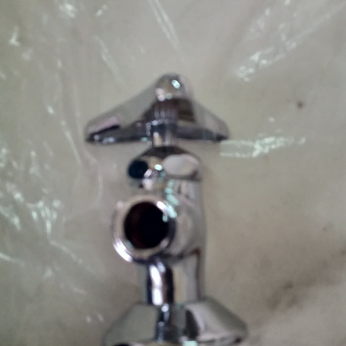 t cabang stop kran 1/2 | stop kran kloset duduk toto