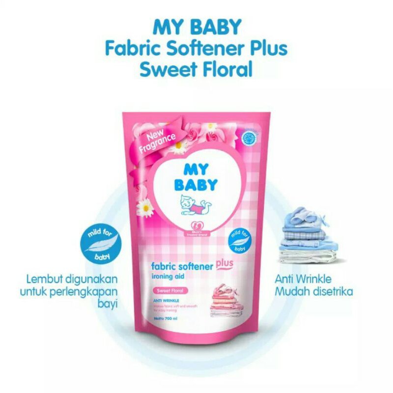 Jual MY BABY Softener Plus 700ml | Shopee Indonesia