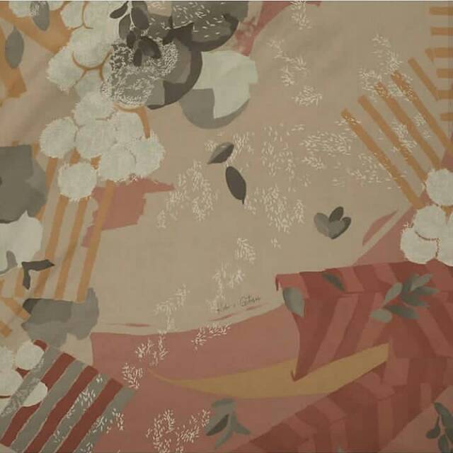 Kami x gitasav micasa scarf chilli voal