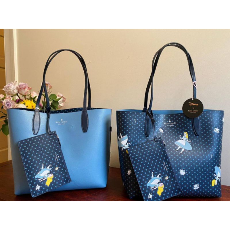 Tas Kate Spade Alice rvrs Tote Disney x ksny - multi