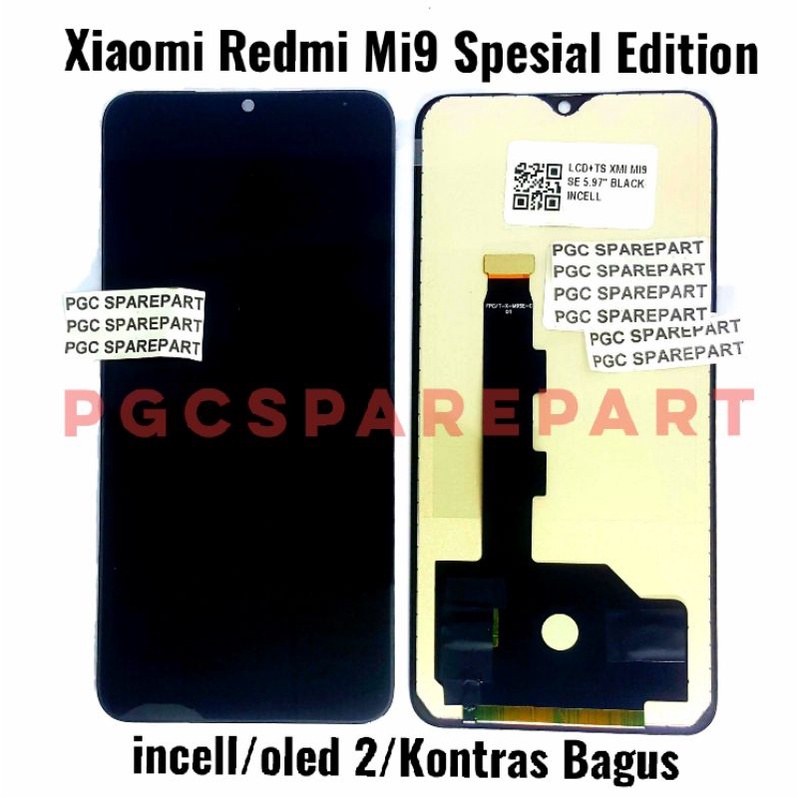 Incell Oled 2 - LCD Touchscreen Fullset Xiaomi Redmi Mi9 SE / Mi 9 Spesial Edition Special Edition