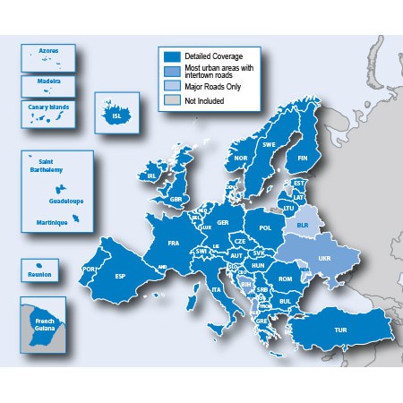 Update Peta/Map Navigasi Garmin City Navigator Europe NT.2018.10