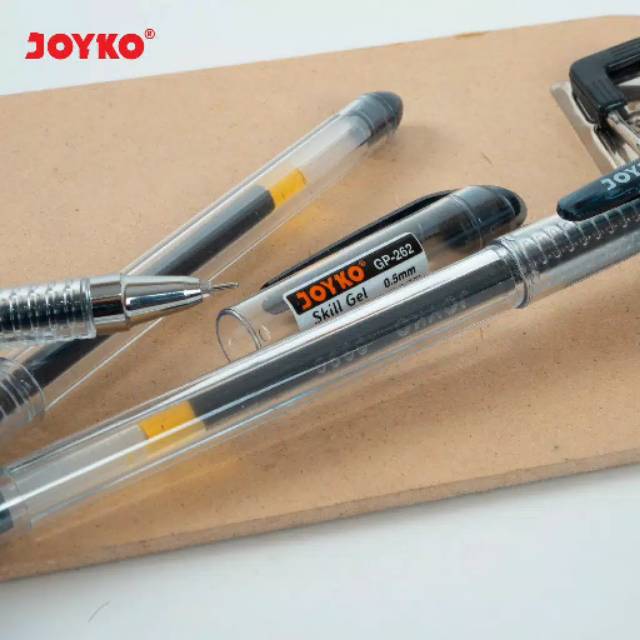 

PULPEN GEL JOYKO GP-262 dan 243 Whiz GEL BLACK 0,5MM/ GEL PEN/ PENA