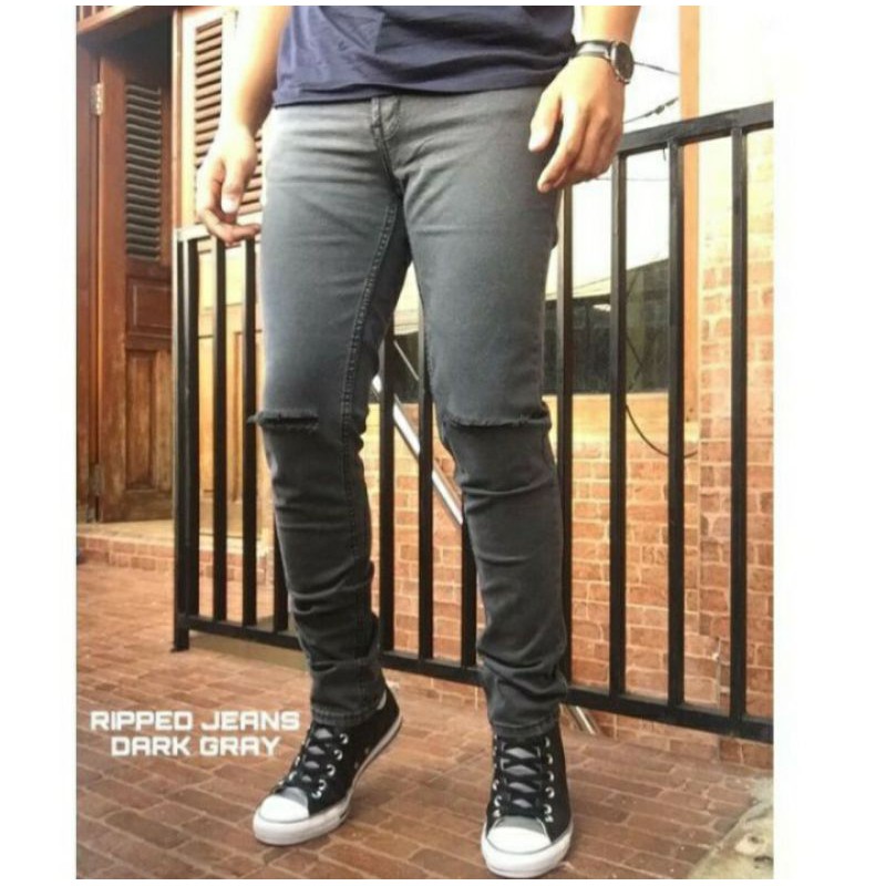 celana jeans sobek volcom