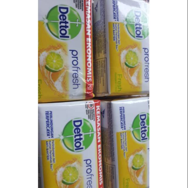 Detol Sabun mandi Profresh Citrus 65 gr