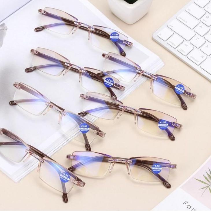Murah Banget Kacamata Baca Blueray ukuran +100 +150 + 175 + 200 + 250 + 300 | Kacamata Plus Baca  An