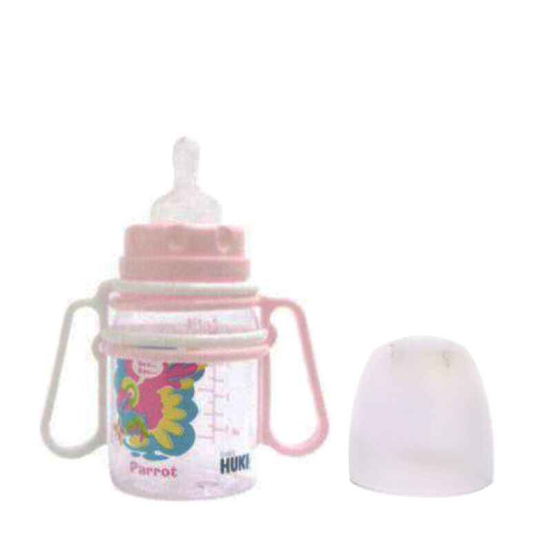 Baby Huki Deluxe Bottle with handle botol susu dengan gagang 120 ml