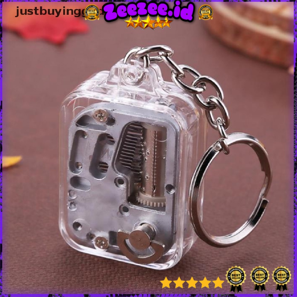 Kotak Musik DIY 18 Tones Music Box Keychain - Kotak Musik Musical Box - Hadiah Kado Unik