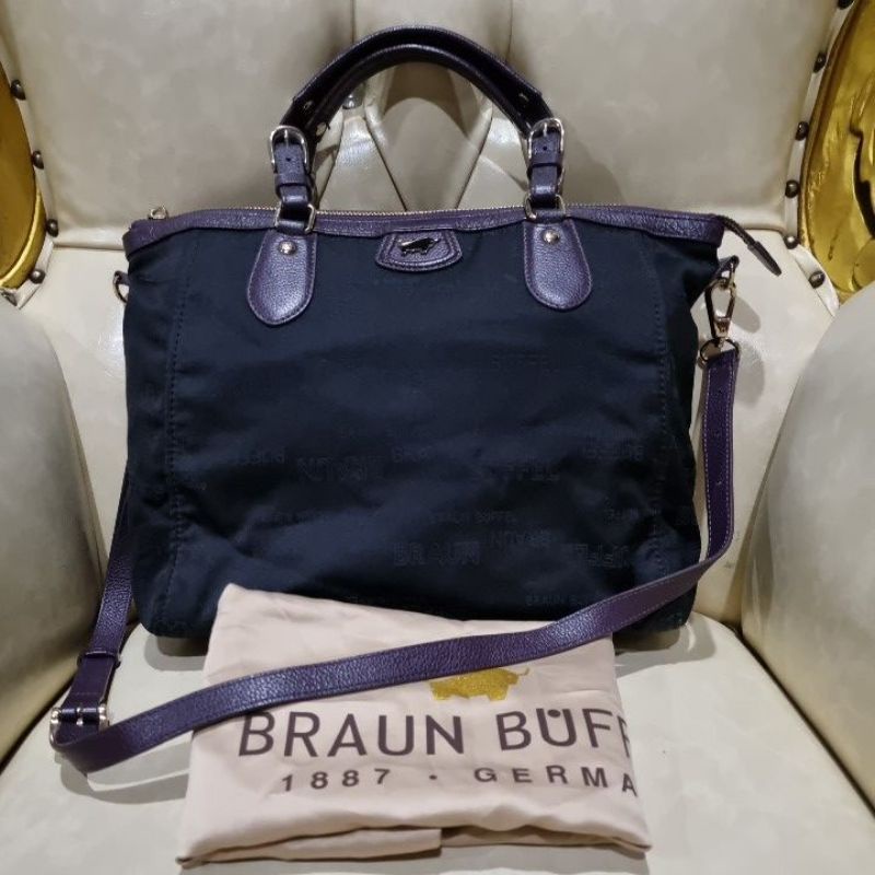 Preloved tas bekas second seken Braun Buffel
