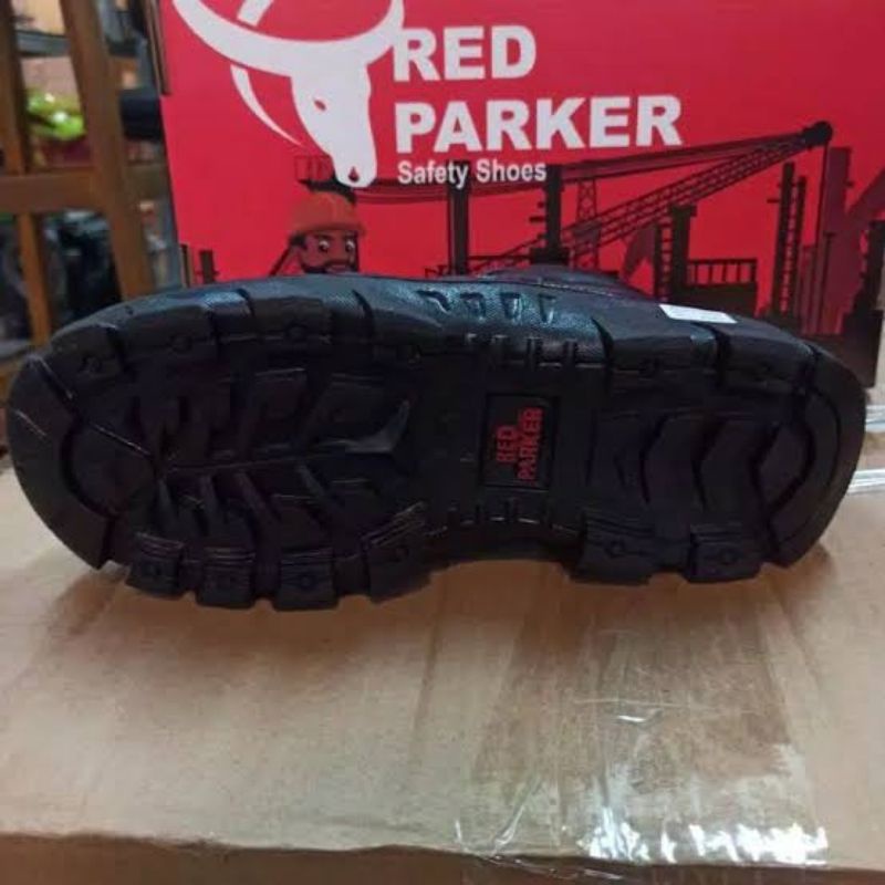 Sepatu Safety Red Parker S183 Original
